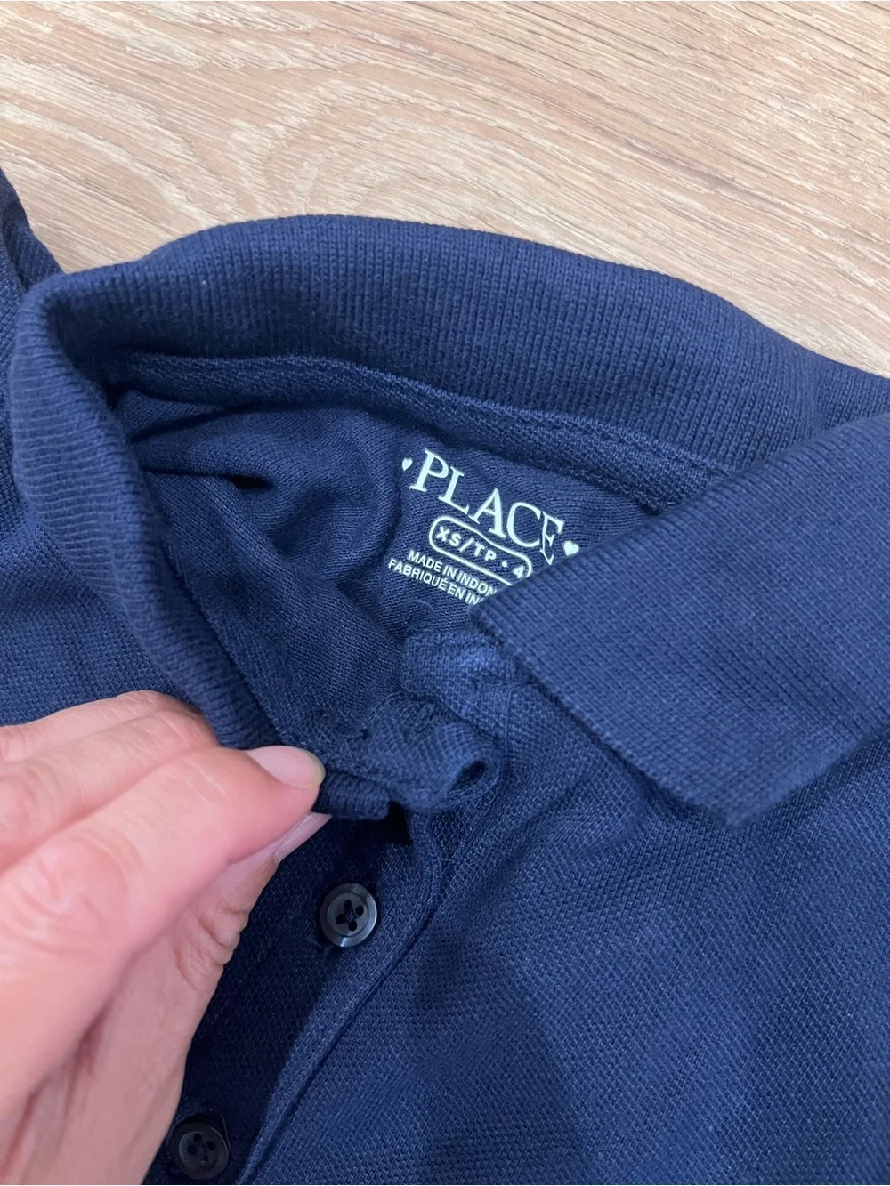 The Children's Place Navy Polo Skater Dress for Girls xs